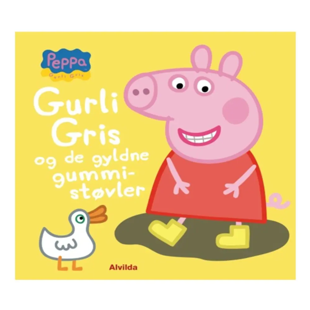 Gurli Gris Og De Gyldne Gummistøvler fra Alvilda