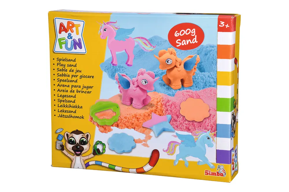 Art & Fun Legesand Enhjørning fra Simba