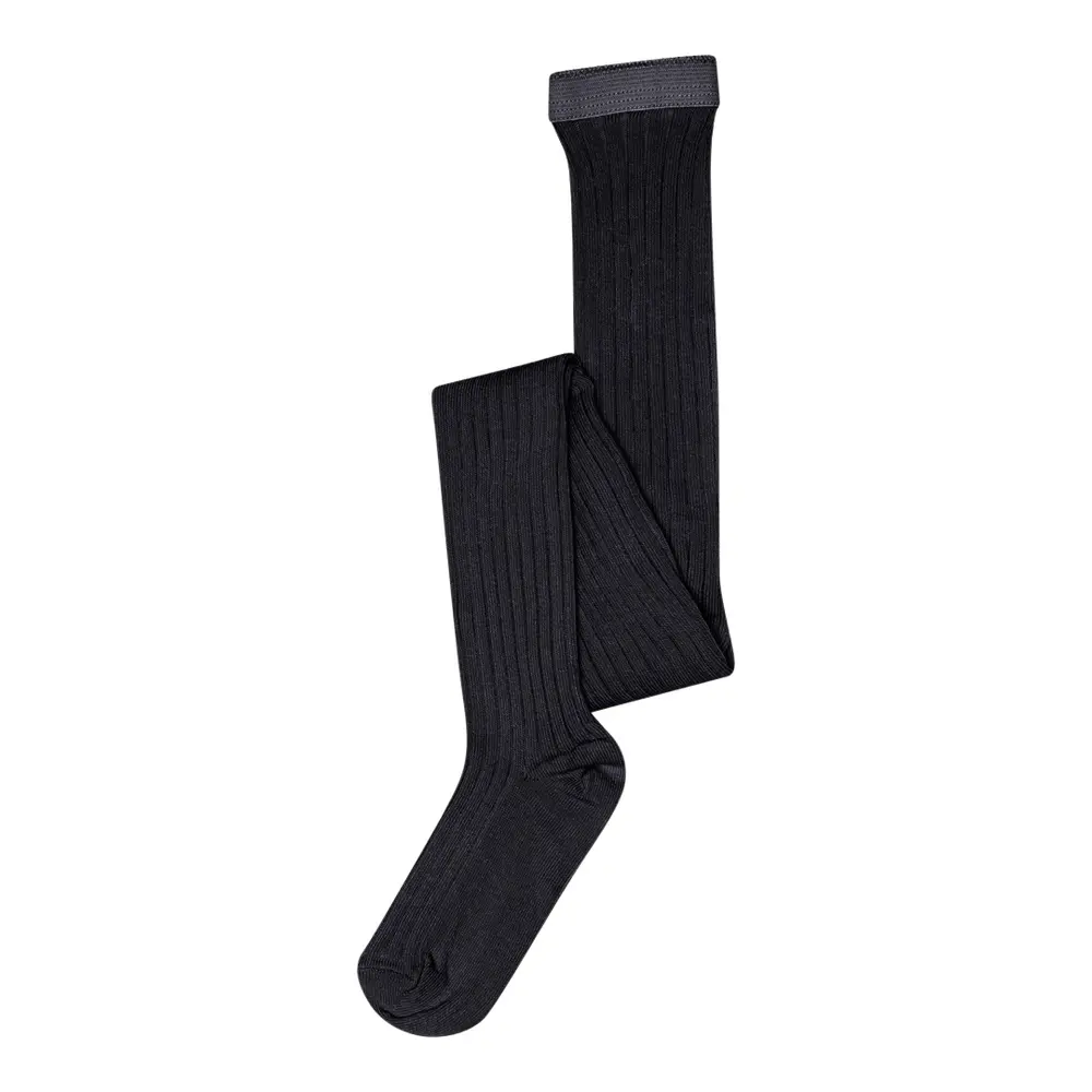 Basic Rib Strømpebuks   8   100 fra Mp Denmark