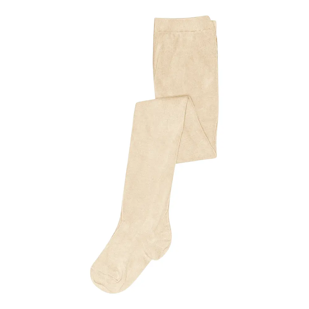 Bamboo Tights   Ecru   140 fra Mp Denmark