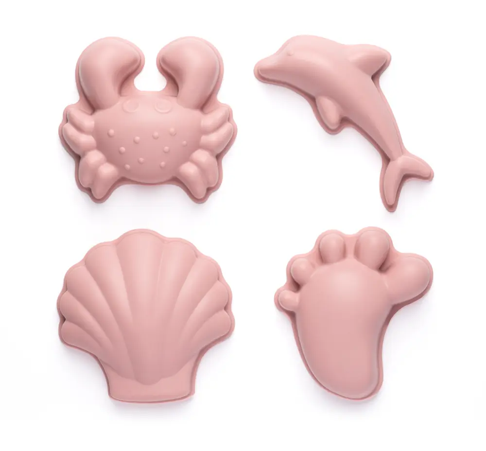 Foldbare Sandforme Rosa fra Scrunch