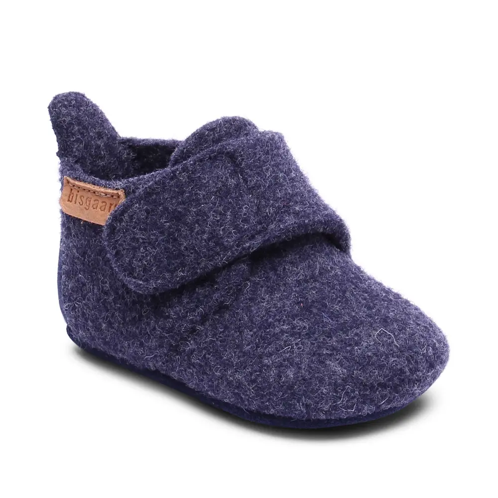 Hjemmesko, Wool Star   20 Blue   23 fra Bisgaard
