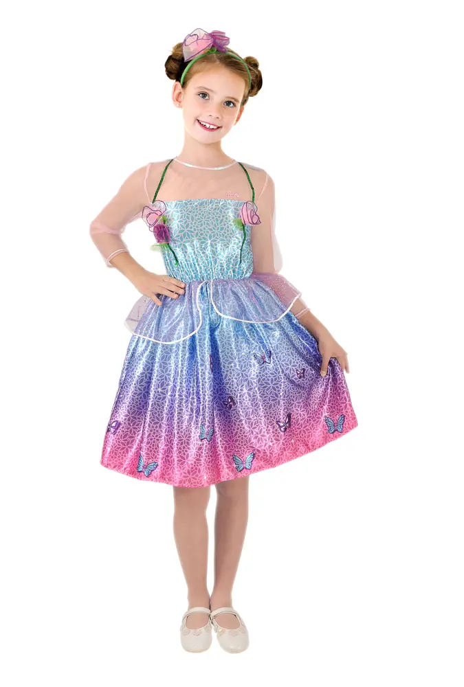 Barbie Forårsprinsesse Kostume   Multi   3 4 år fra Ciao