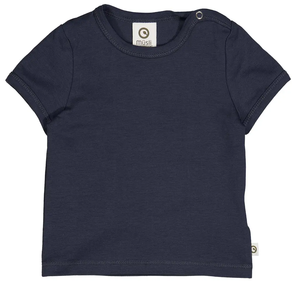 Cozy Me T Shirt   Night Blue   92 fra Müsli