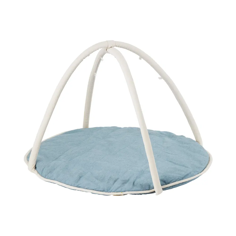 Playgym   Blue Spruce Chambray fra Fabelab