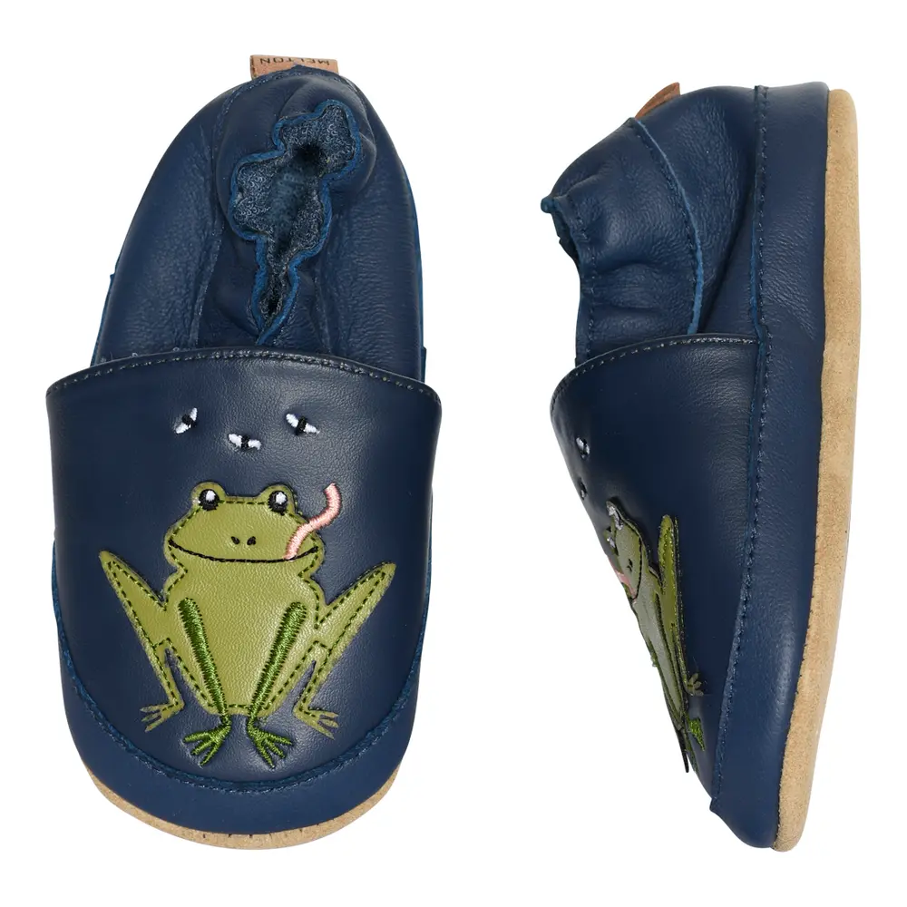 Frog Læder Slippers   1130   20 21 fra Melton
