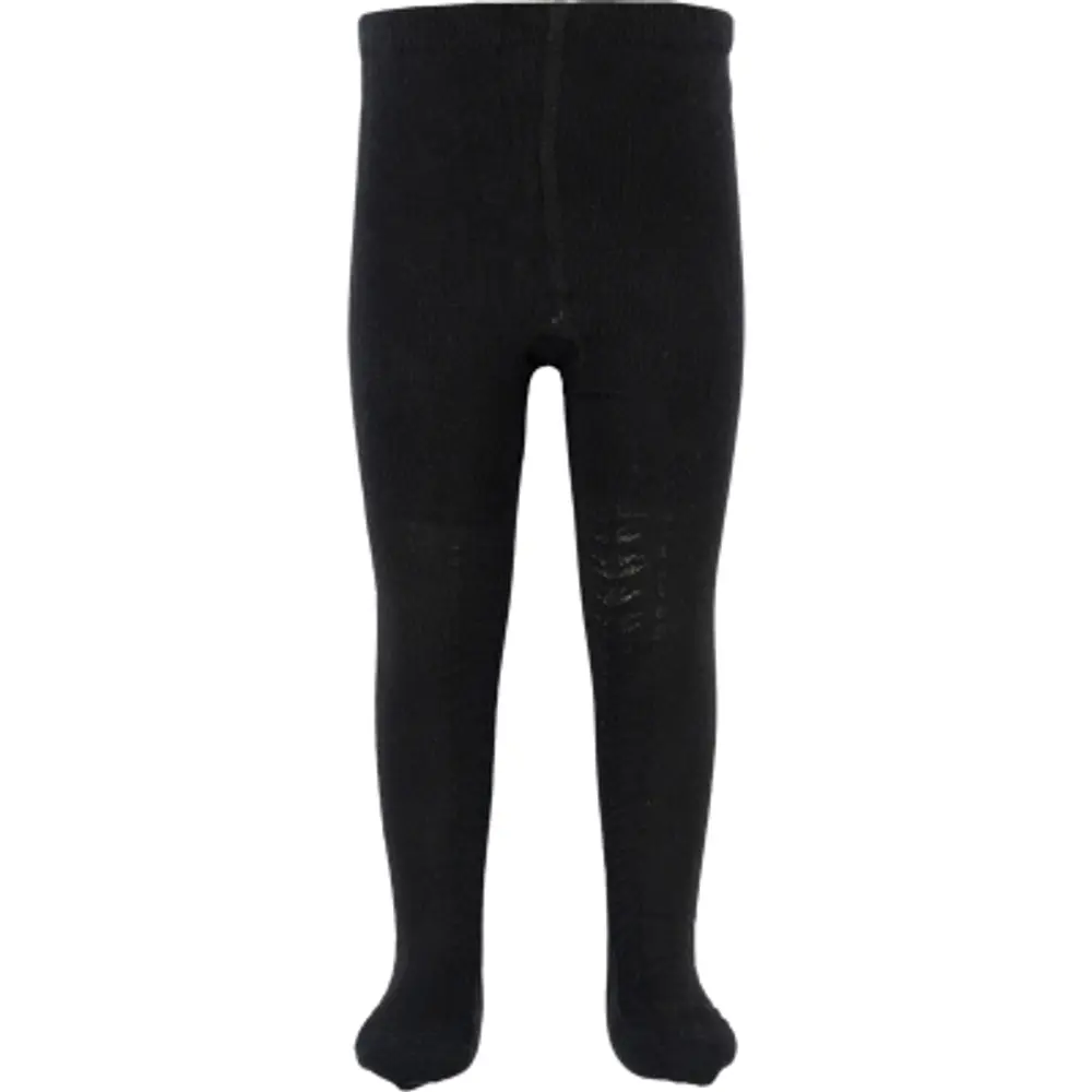 Bamboo Strømpebukser   Black   5 7y fra Minipop