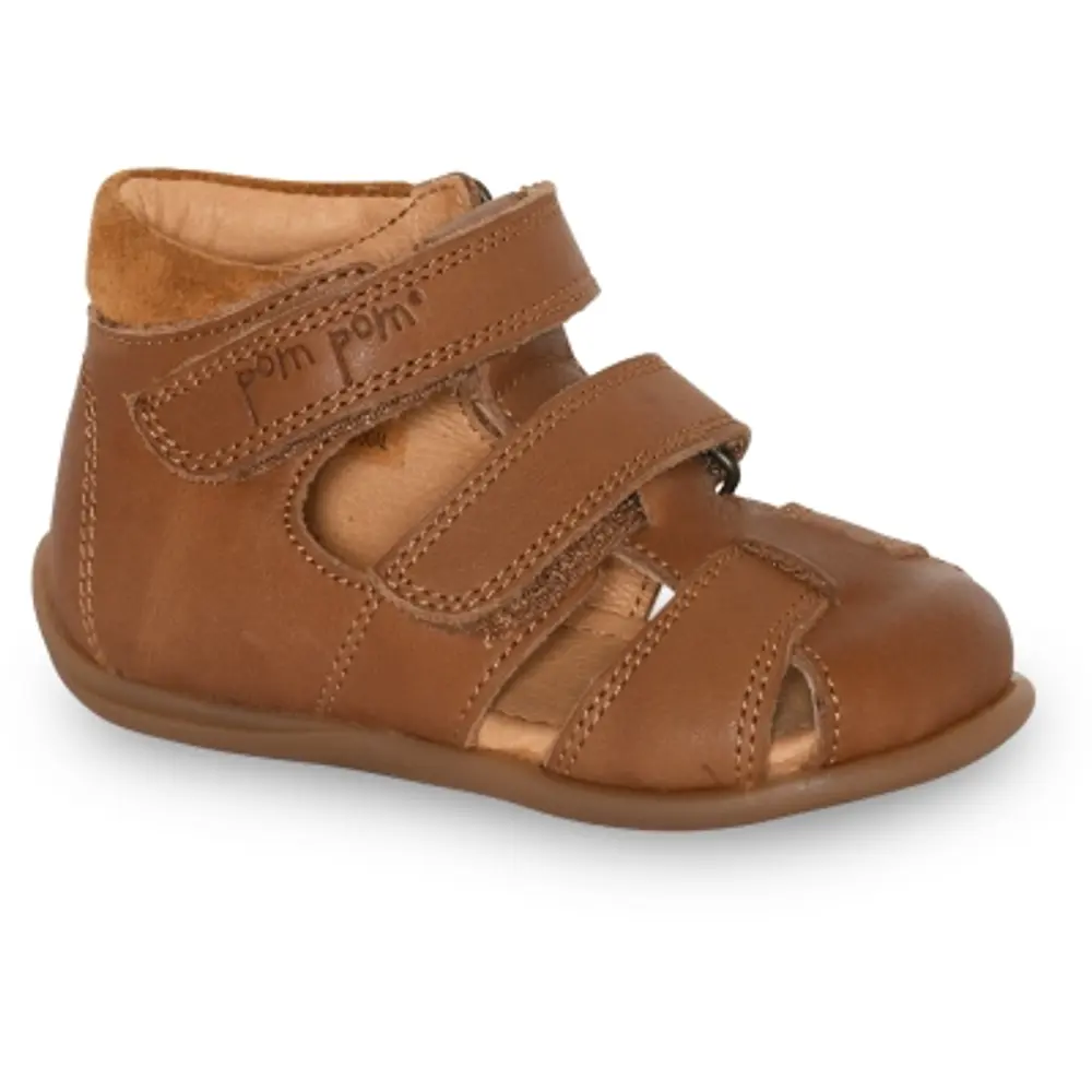 Starters Two Velcro Sandal   Camel   24 fra Pompom