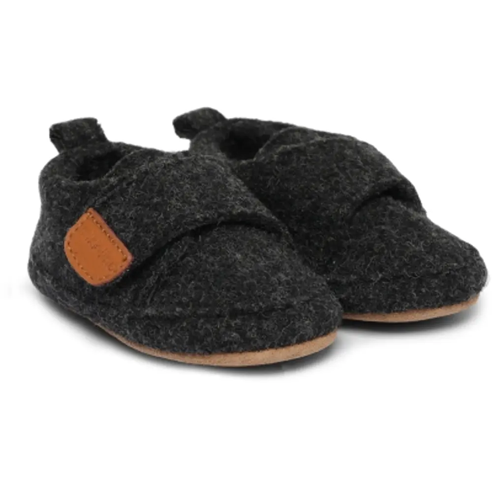 Prewalker Uld   Anthracite Melange   0 6m fra Mikk-line