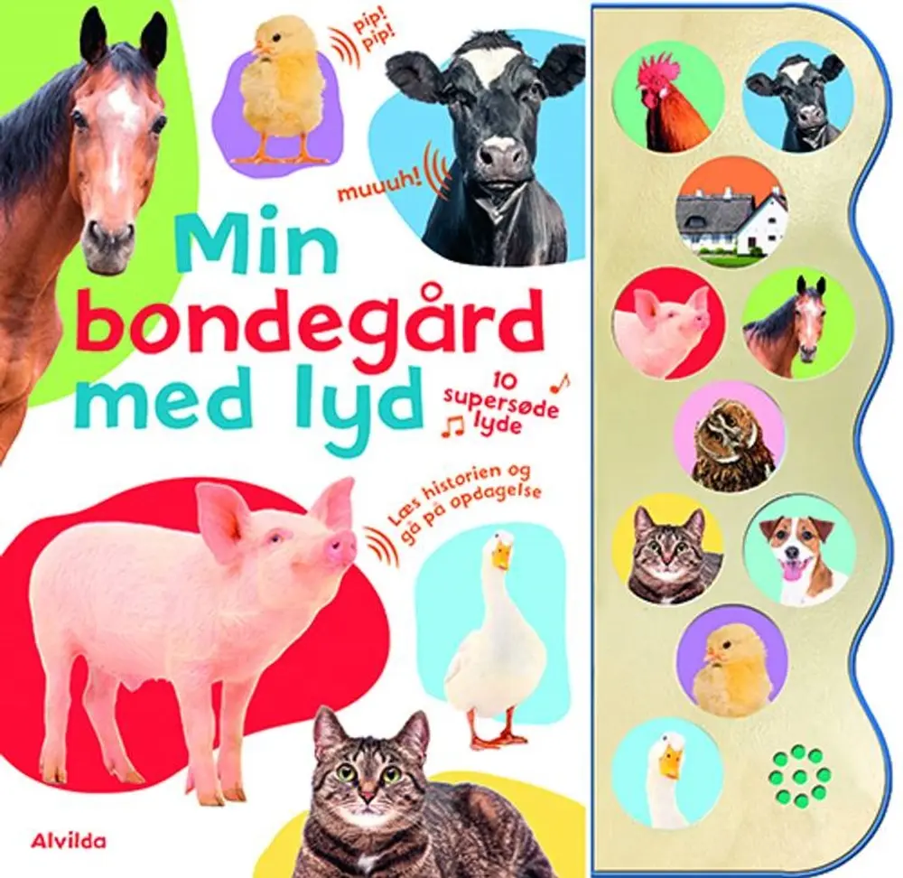 Min Bondegård Med Lyd fra Alvilda
