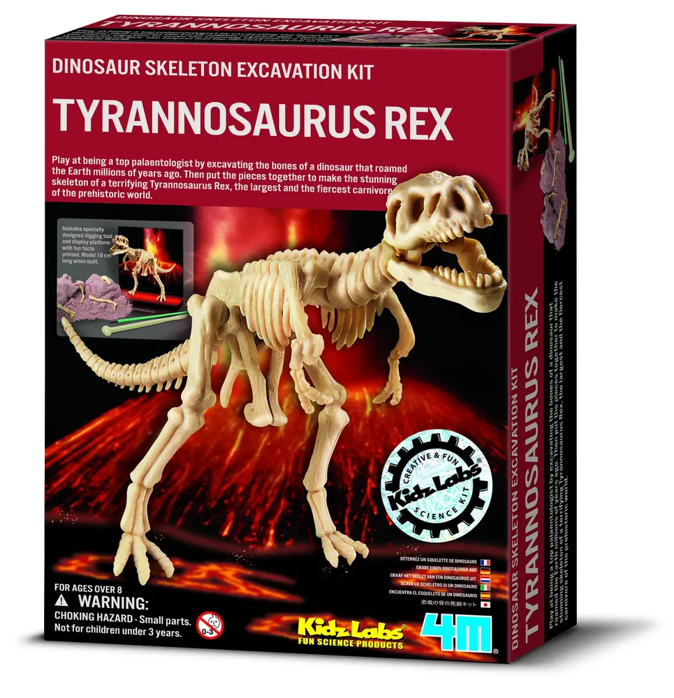 Kidz Labs Dig A T Rex Skeleton fra 4m
