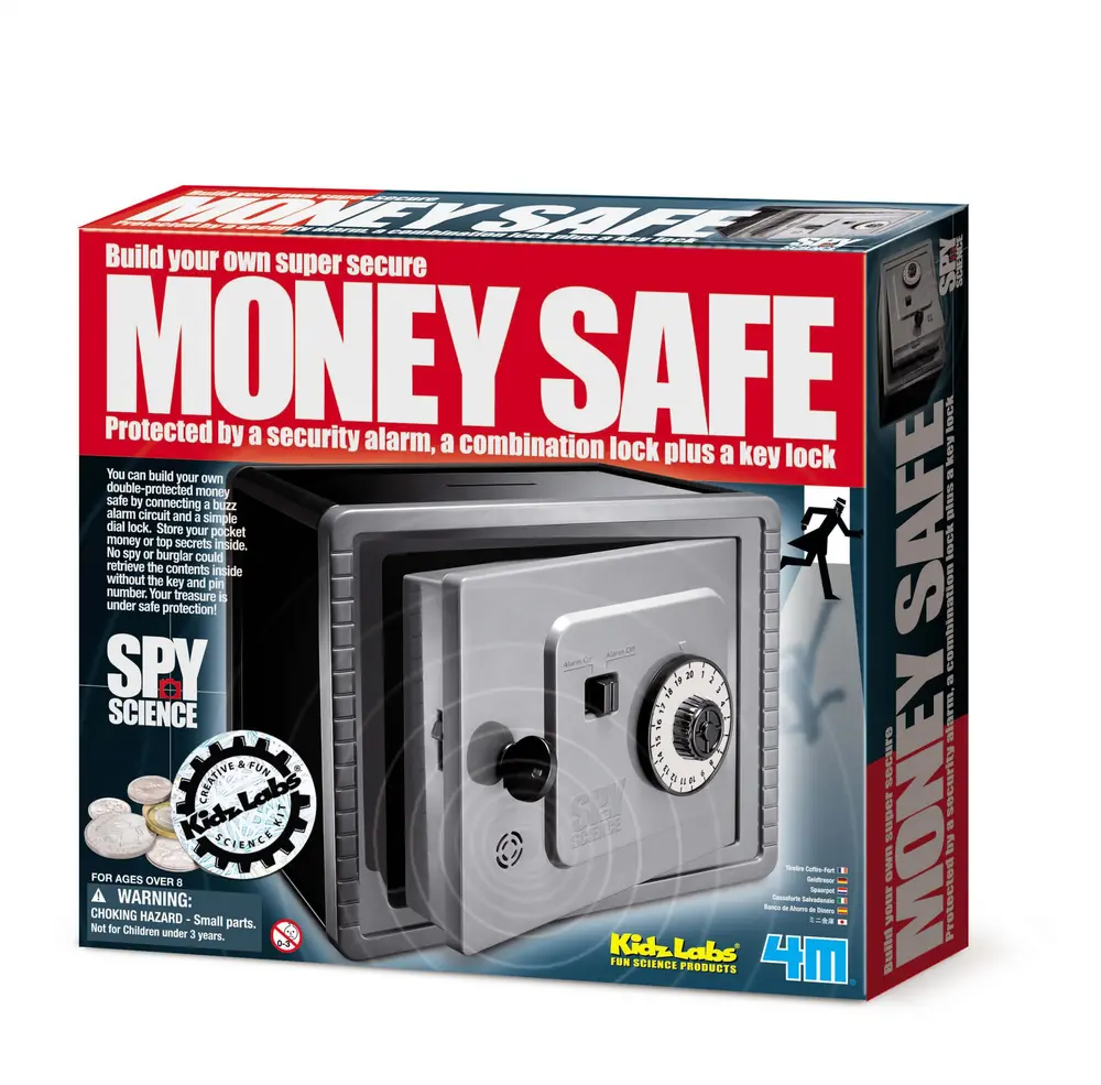 Kidz Labs Buzz Alarm Money Safe fra 4m