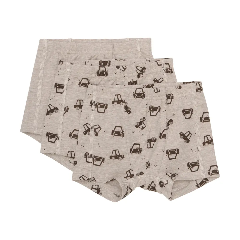 Boxershorts 3 Pak   Chateau Gray Melange   110 fra Bekids