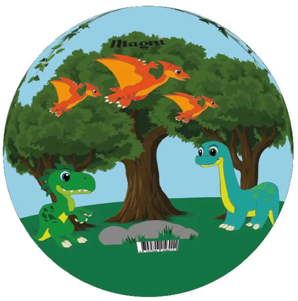 Bold Med Dino Motiv fra Magni