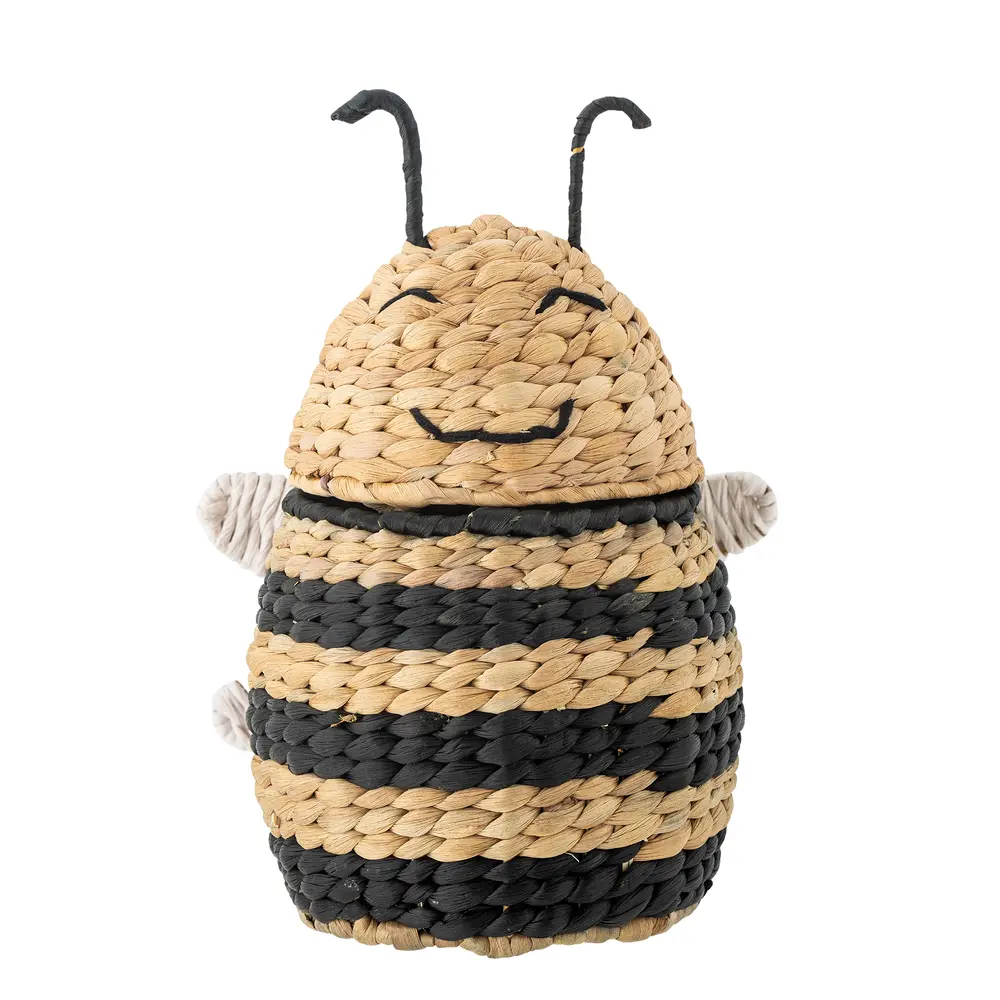 Finn Kurv M Låg, Sort, Vandhyacint fra Bloomingvillemini