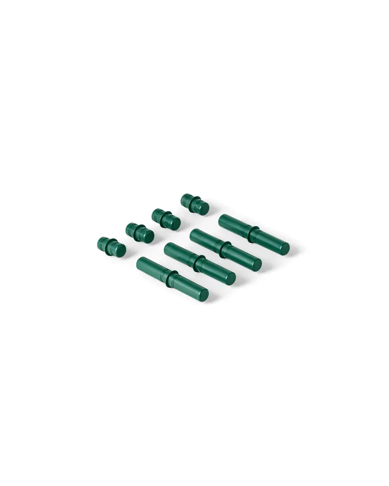8 X Connector Pegs Forest Green fra Modu