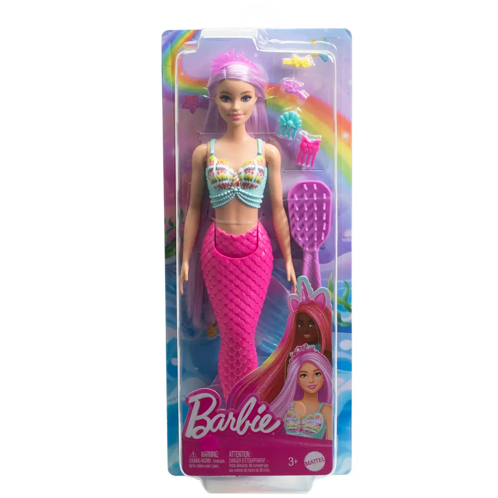 Touch Of Magic Long Hair Mermaid fra Barbie