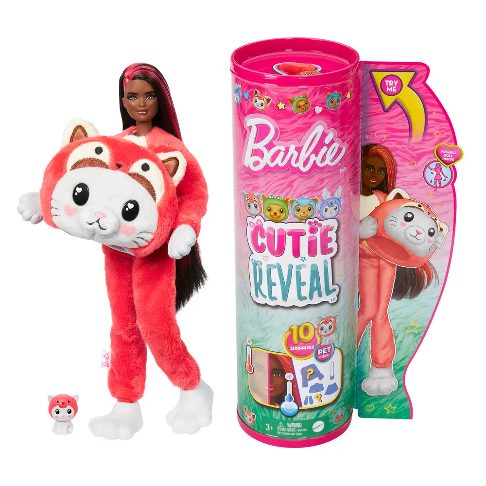 Cutie Reveal Costume Kitty Panda fra Barbie