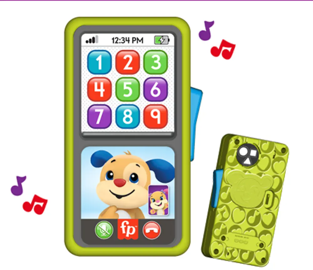 2 In 1 Slide To Learn Smartphone Nordics fra Fisher-price
