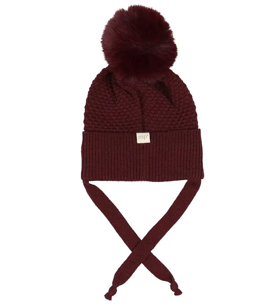 Chunky Oslo Beanie W Fake Fur   1451   47 49 fra Mp Denmark