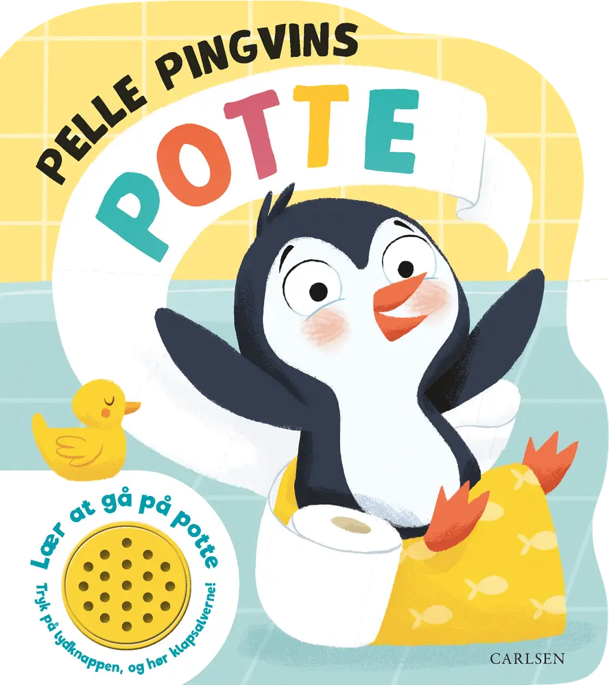 Pelle Pingvins Potte Med Lyd fra Carlsen