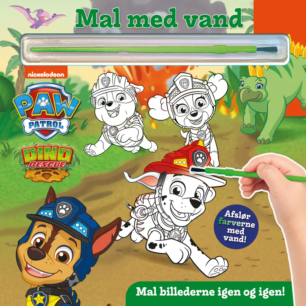 Mal Med Vand     Paw Patrol Dinoer fra Dr