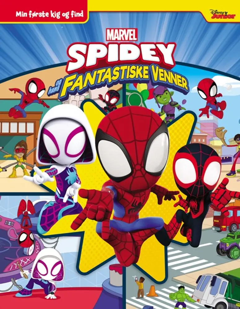 Marvel   Min Første Kig Og Find Spidey fra Alvilda