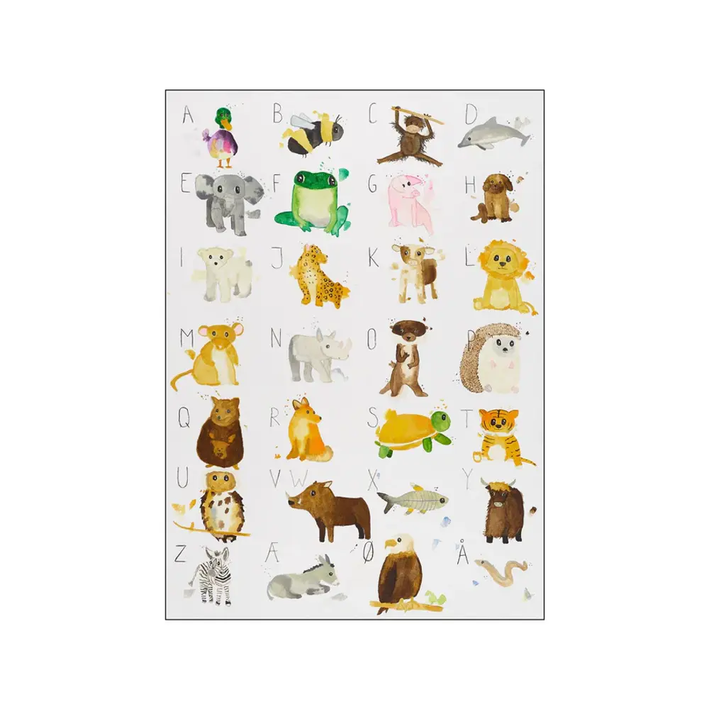 Plakat Abc Plakat A3 fra Poster & Frame