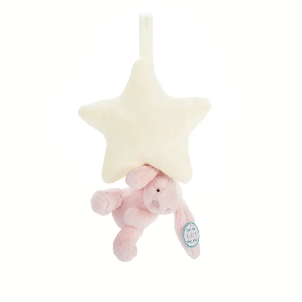 Bashful Kanin Spilledåse   Lyserød fra Jellycat