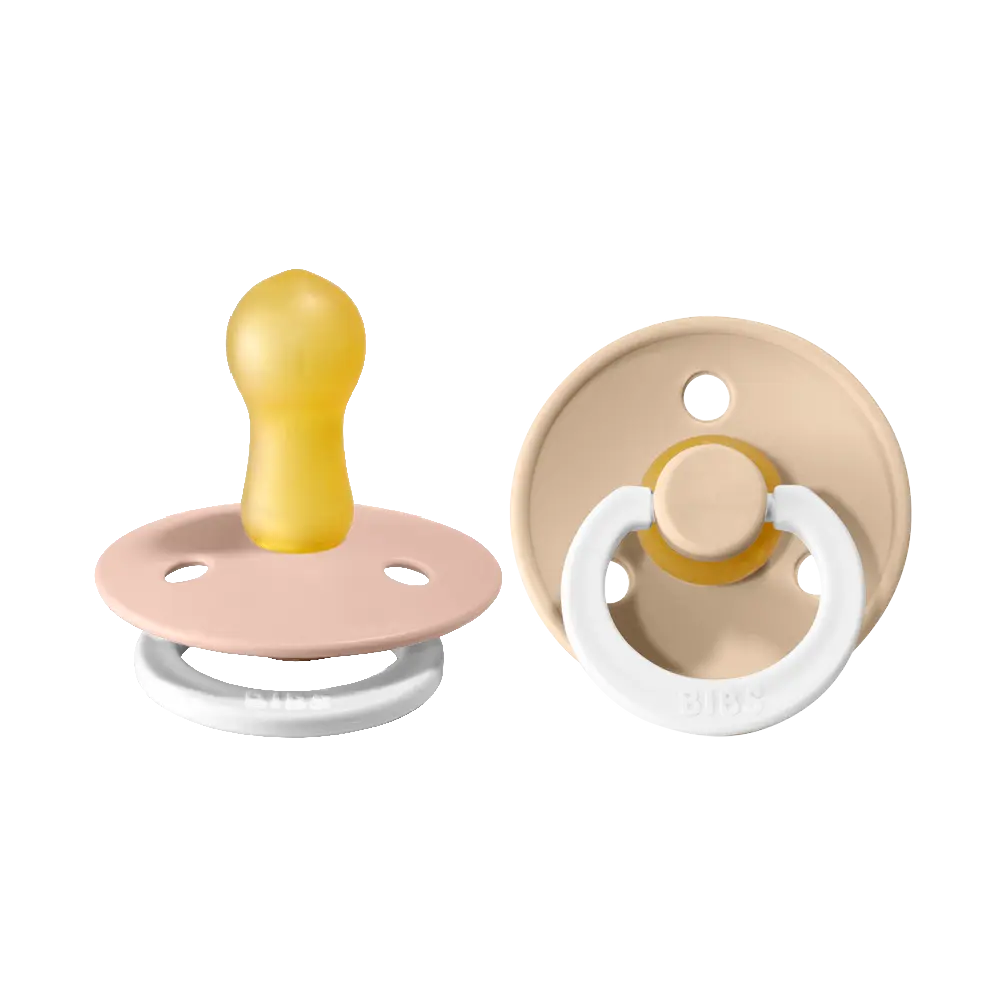 2 Pk .colour Night Sut Latex Str. 2   Blush Vanilla fra Bibs