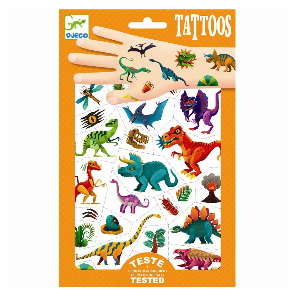 Tattoos, Dinosaurs fra Djeco