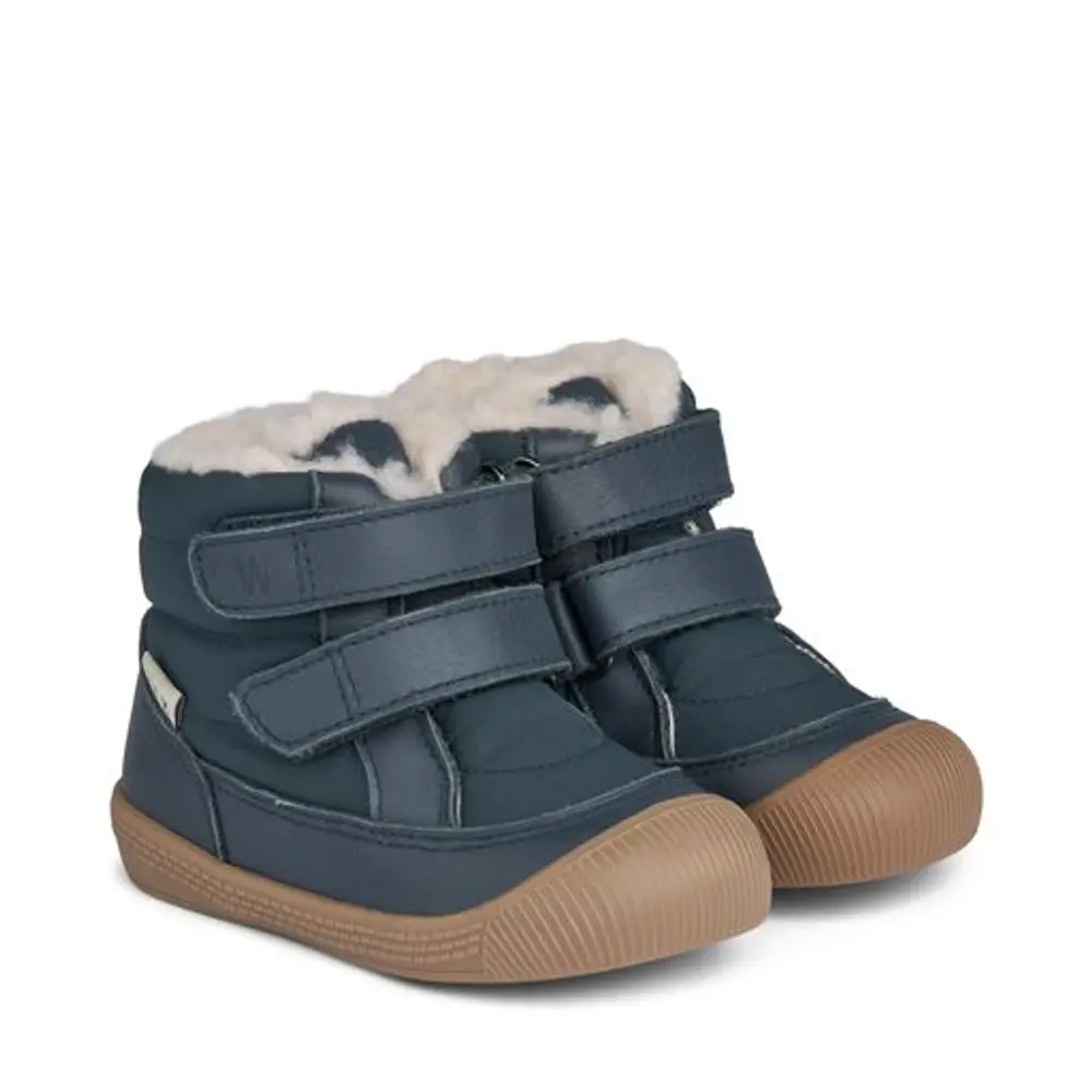 Daxi Uld Tex   Navy   25 fra Wheat