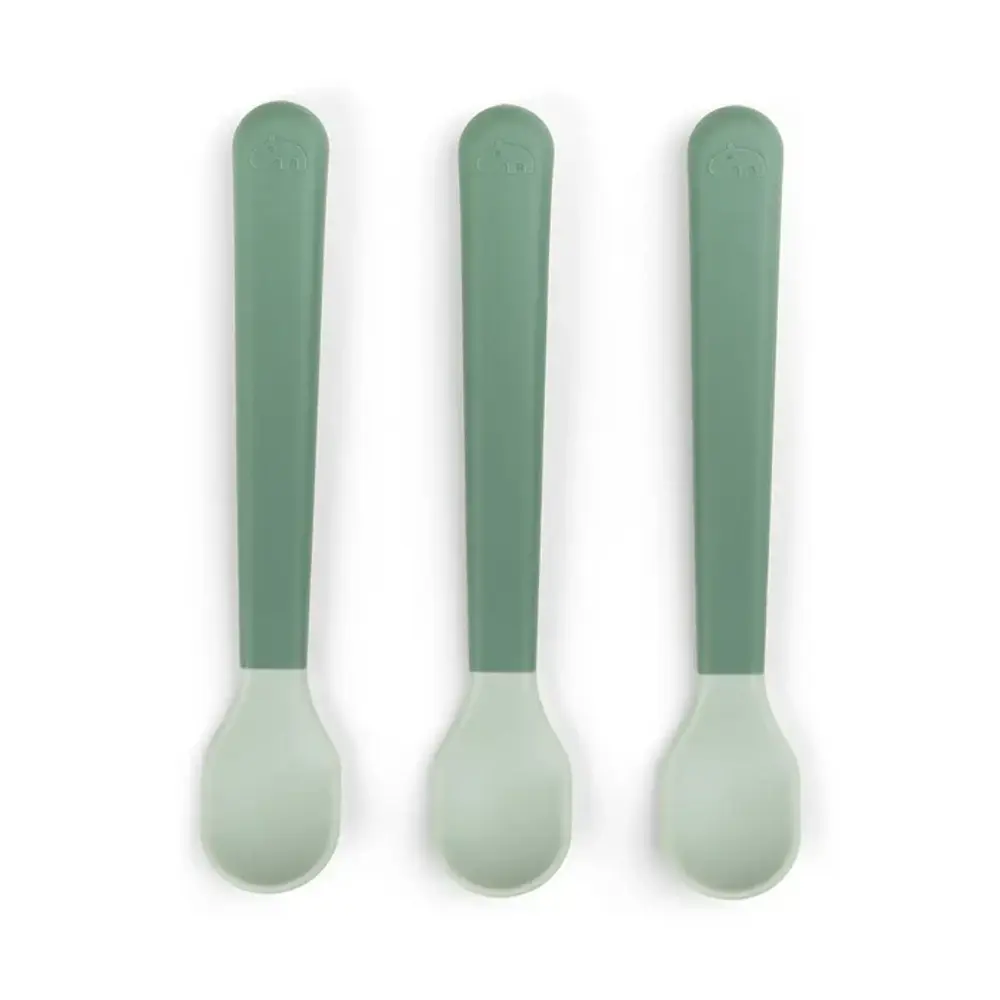 Foodie Easy Grip Babyske 3 Pak Grøn fra Done By Deer