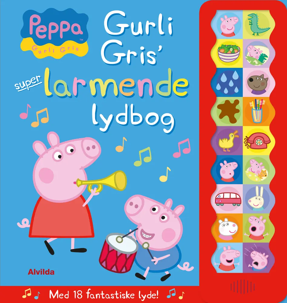 Gurli Gris' Larmende Lydbog fra Alvilda