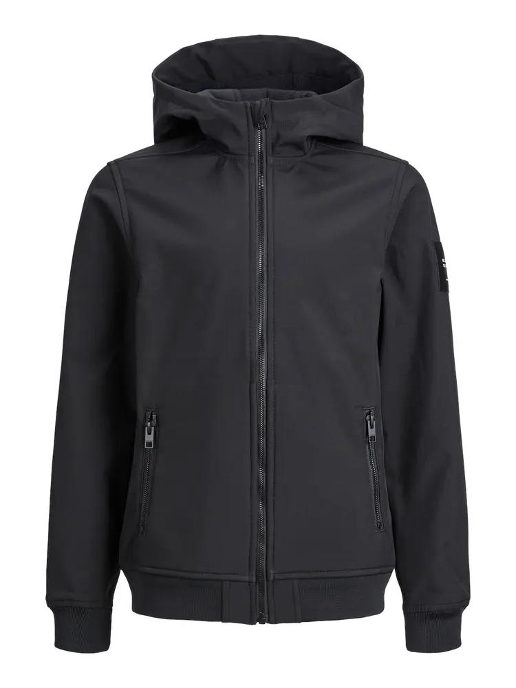 Basic Softshell Hood Noos   Black   98 fra Jack & Jones
