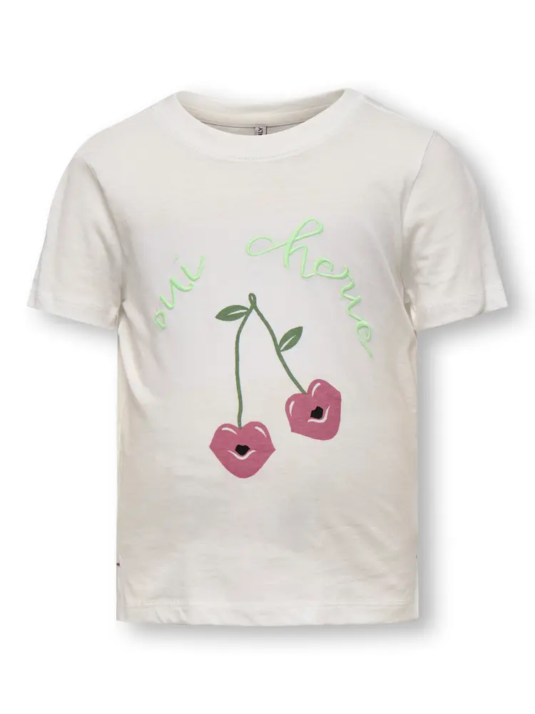 Candy Ss Printed Tee   Clouddance   122 fra Kids Only