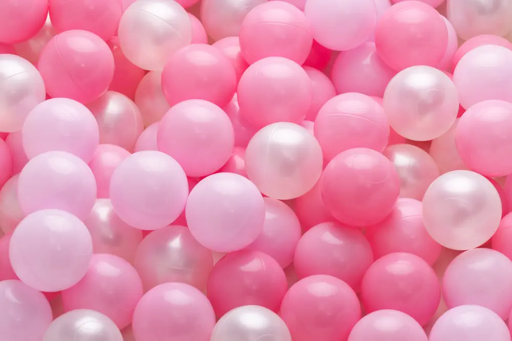 Rosa Mix Bold Sæt Med 100 Bolde fra Kidkii
