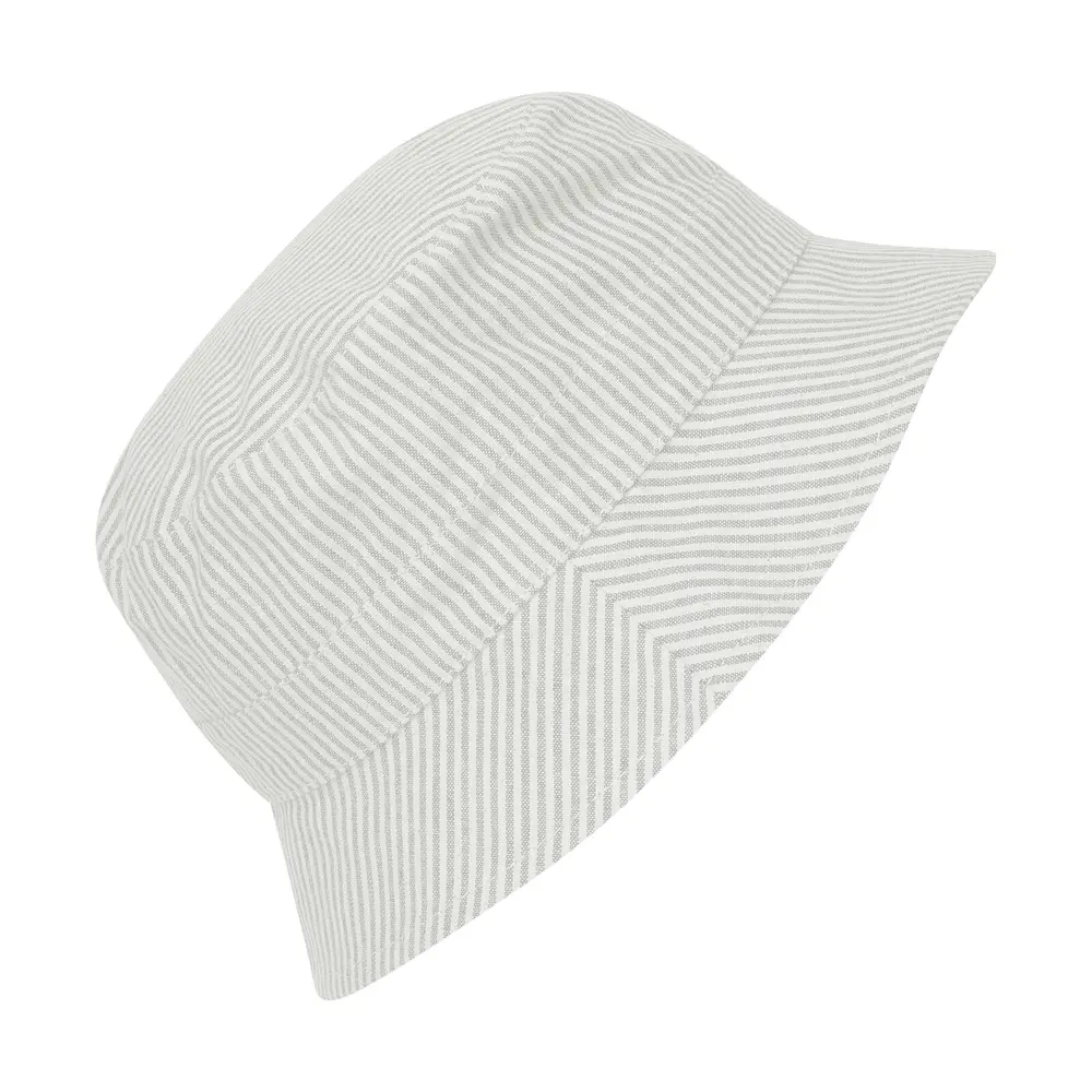Bucket Hat Vævet Stripe   9630   50 Cm fra Huttelihut