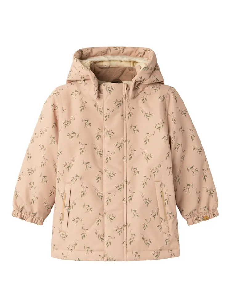 Lasnow10 Jakke Aop   Rugby Tan   98 fra Lil' Atelier