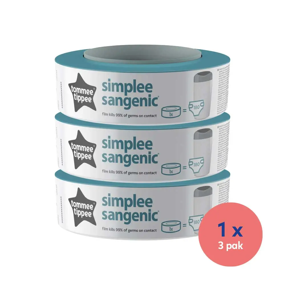 Sangenic Simplee Blepose Refill 3 Pak fra Sangenic By Tommee Tippee