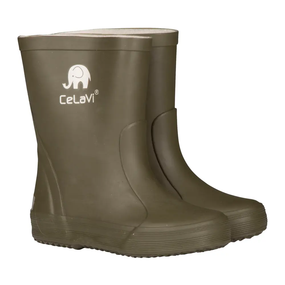 Basic Gummistøvle   Army 988   29 fra Celavi