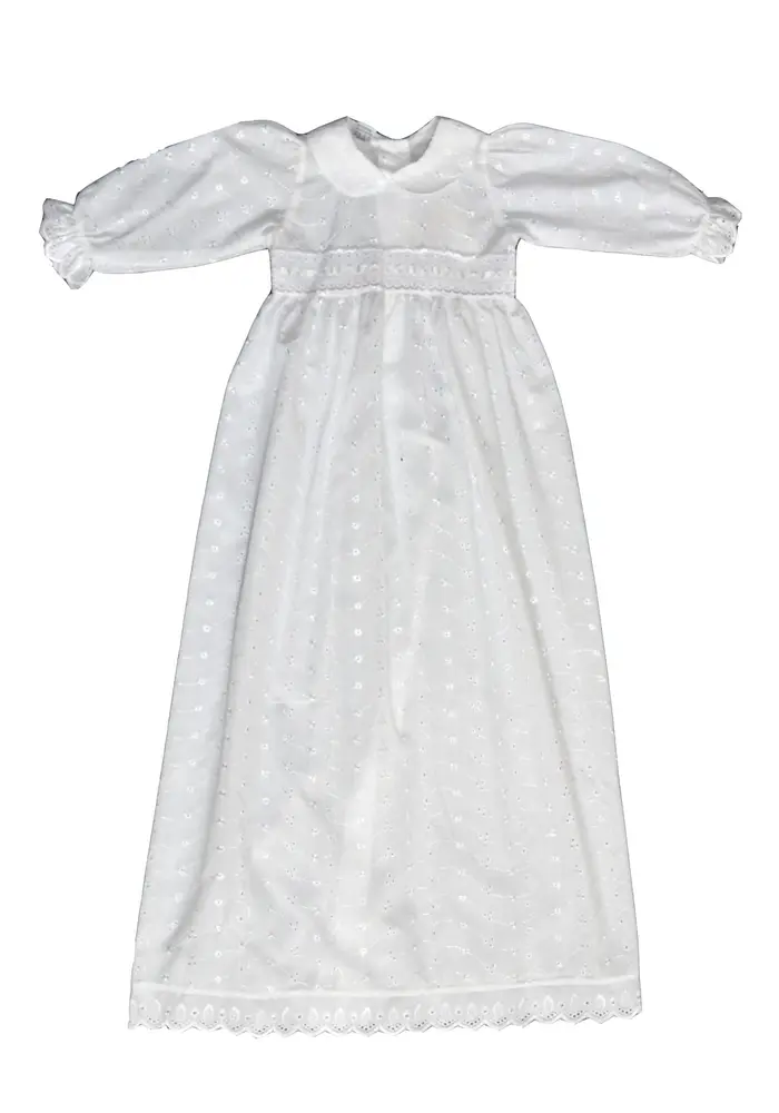 Dåbskjole Broderi Angelise       Hvid fra Jocko