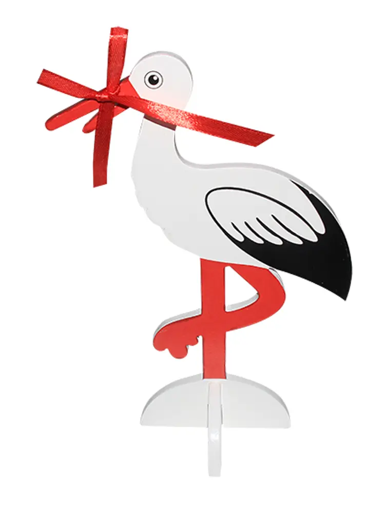 Stork, Fødselsstork Til Bordet fra Magni