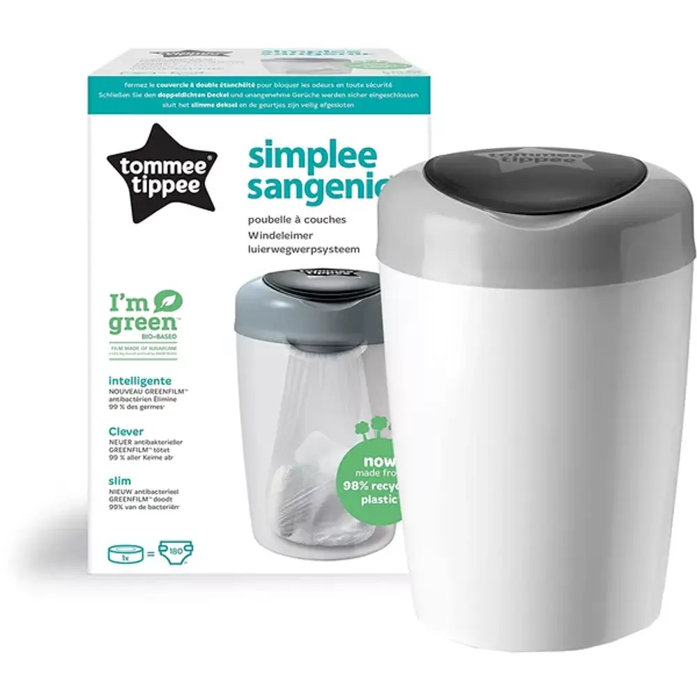 Simplee Blespand Hvid fra Sangenic By Tommee Tippee