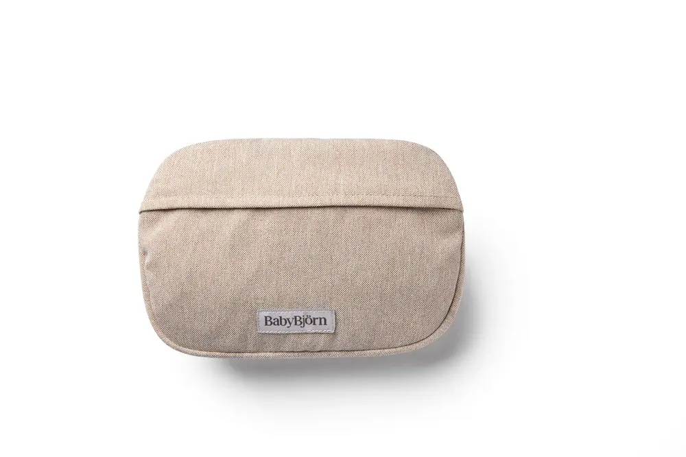 Pose Med Lommer Til Bæresele Vævet Mélange, Lys Beige fra Babybjörn