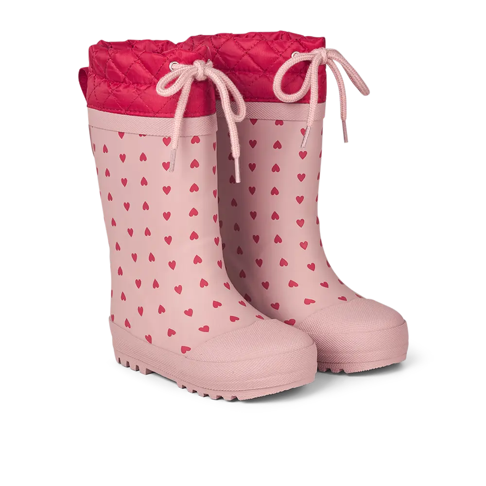 Thermogummistøvle   Rose Heart   25 fra Angulus