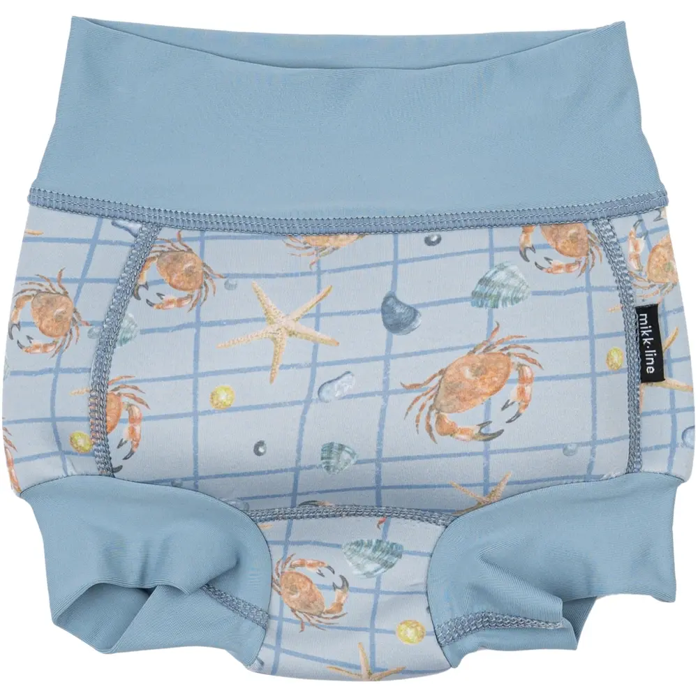 Baby Badebuks Recycled   Faded Denim   1 2 år fra Mikk-line