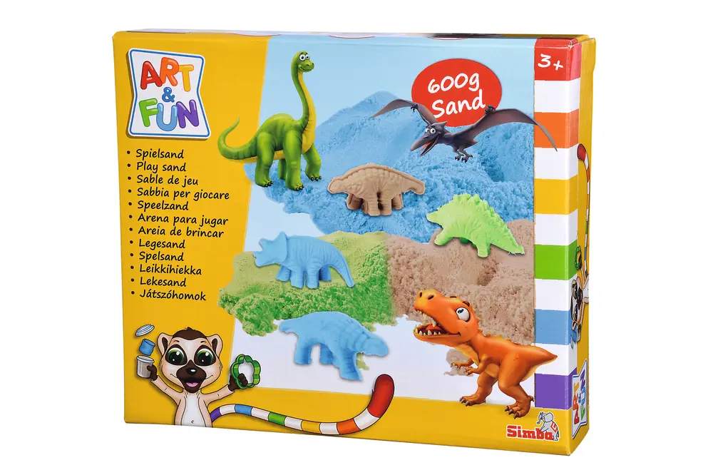 Art & Fun Legesand Dinosaur fra Simba