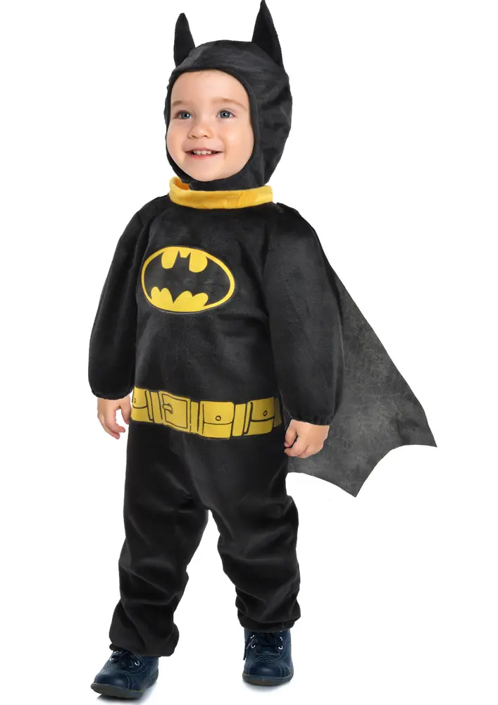 Batman Junior Kostume   Sort   2 3 år fra Ciao