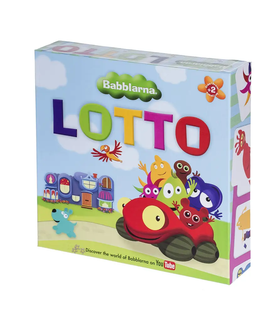 Spil Lotto Multifarvet fra Babblarna